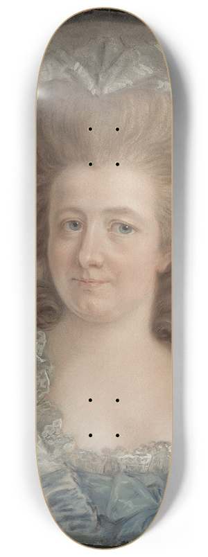 Gustaf Lundberg - Baroness Maria Sofia Juliana Von Blixen 8.25 inch art skate deck