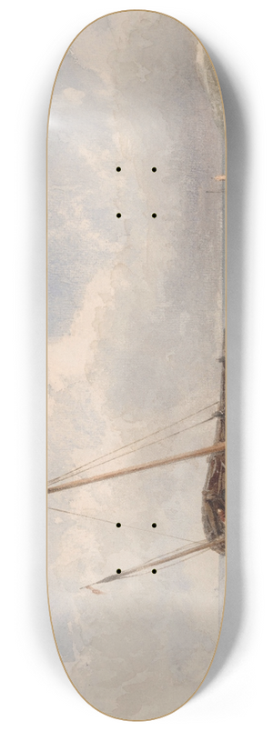 Gustave Adolphe Simonau - Blankenberge 8.25 inch art skate deck
