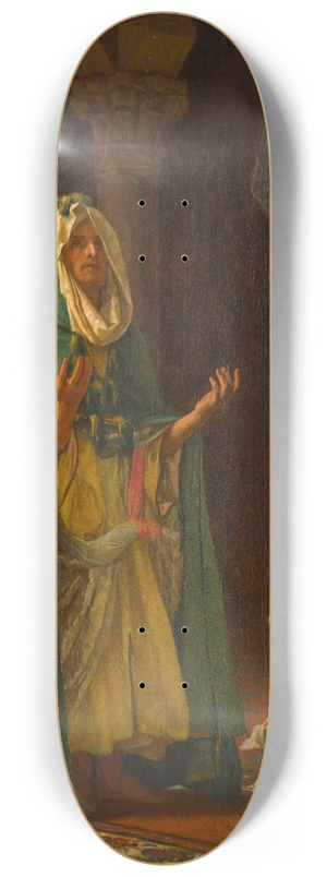 Gustave Boulanger - The Prayer 8.25 inch art skate deck