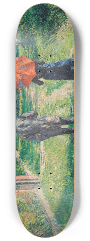 Gustave Caillebotte - Chemin Montant 8.25 inch art skate deck