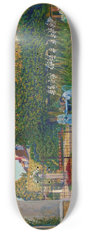 Gustave Cariot - Le Jardin 8.25 inch art skate deck