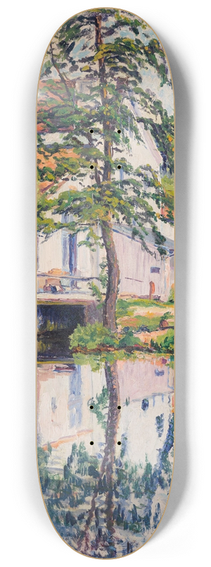 Gustave Cariot - Moulin de Prigny 8.25 inch art skate deck