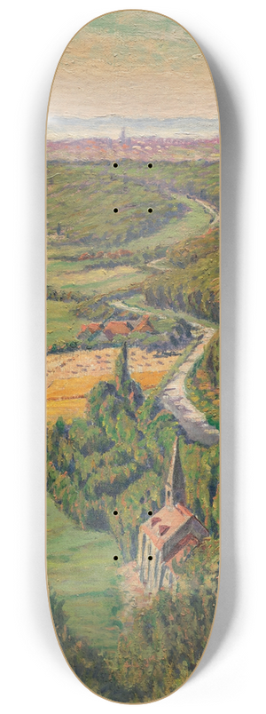 Gustave Cariot - Vue de Schlangenbad 8.25 inch art skate deck