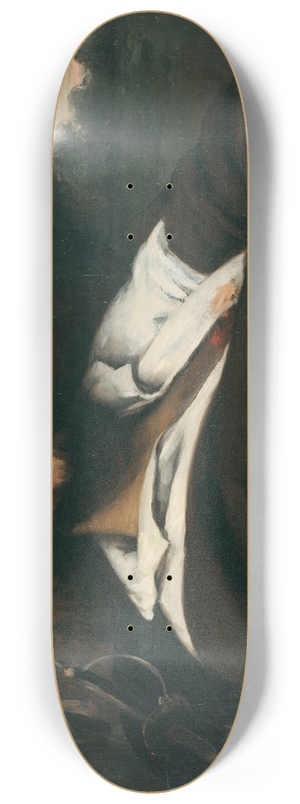 Gustave Courbet - Der Verwundete 8.25 inch art skate deck