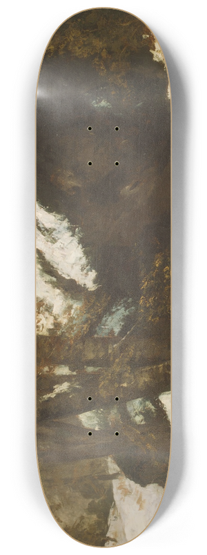 Gustave Courbet - The Deer 8.25 inch art skate deck