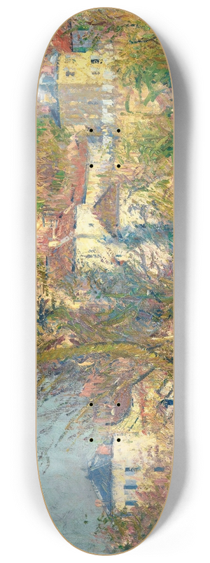 Gustave Loiseau - Lhermitage, Pruniers En Fleurs 8.25 inch art skate deck