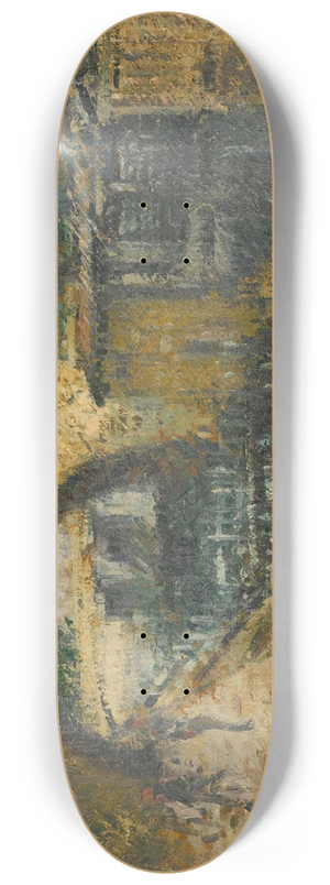 Gustave Loiseau - Pont Marie, Paris 8.25 inch art skate deck