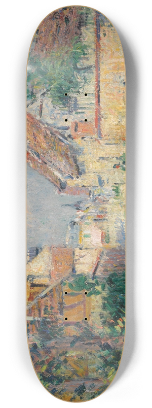 Gustave Loiseau - Rue Saint-Cyr-Du-Vaudreuil 8.25 inch art skate deck