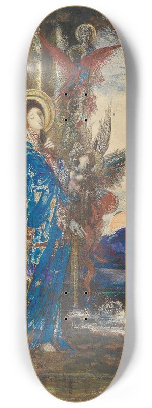 Gustave Moreau - Les preuves 8.25 inch art skate deck
