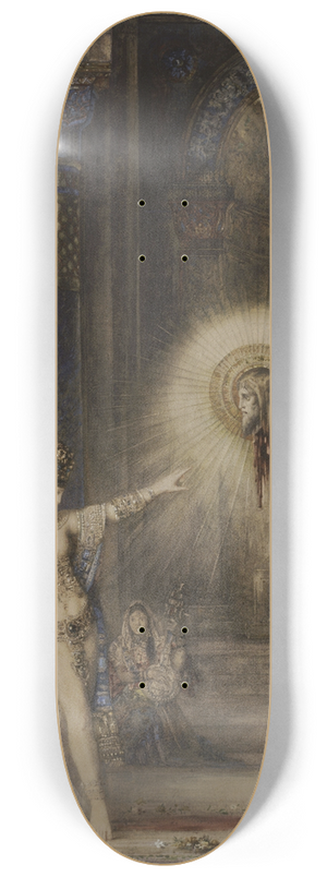 Gustave Moreau - The Apparition 8.25 inch art skate deck