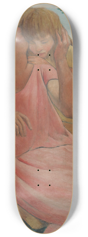 Gustave Pierre - La Mre et lenfant 8.25 inch art skate deck