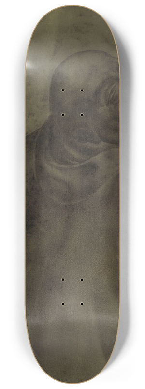 Gustave Van de Woestijne - Saint Bernard 8.25 inch art skate deck