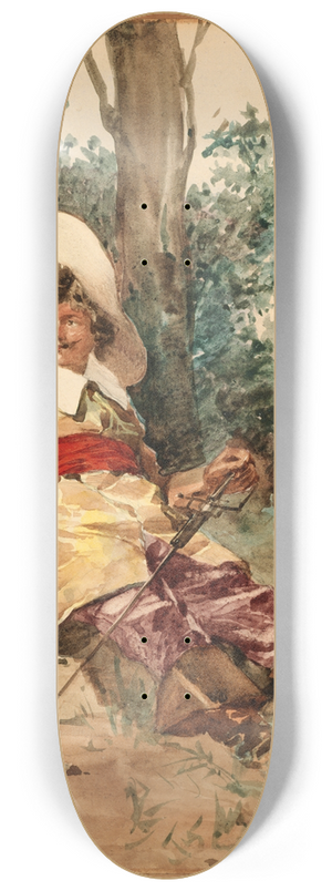 G. Camfri - Resting Musketeer 8.25 inch art skate deck