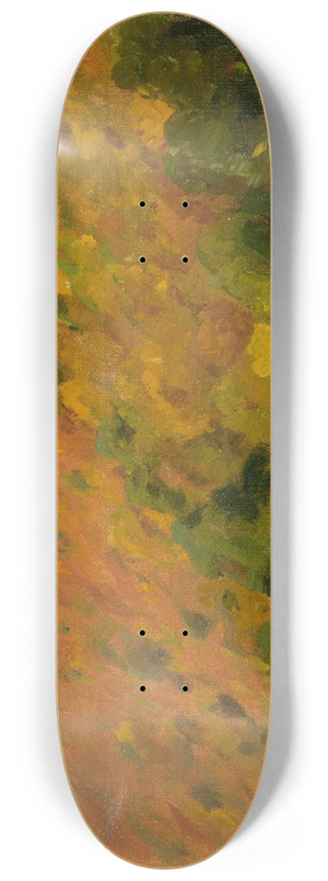 Gustav Kampmann - Herbstwald im Brental 8.25 inch art skate deck