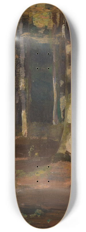 Gustav Kampmann - Im Laubwald 8.25 inch art skate deck