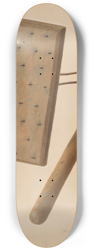 Alexander Anderson - Carpet Stretching Device 8.25 inch art skate deck