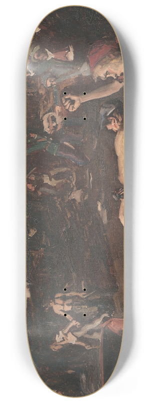 Gejza Kukn - Miners Strike 8.25 inch art skate deck