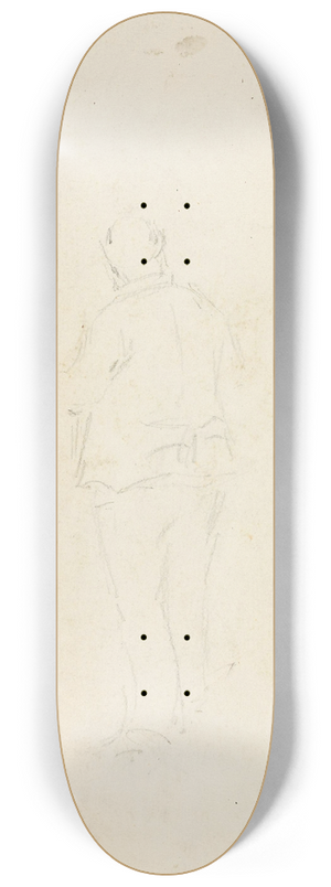 Gustav Wentzel - Figure Study 8.25 inch art skate deck
