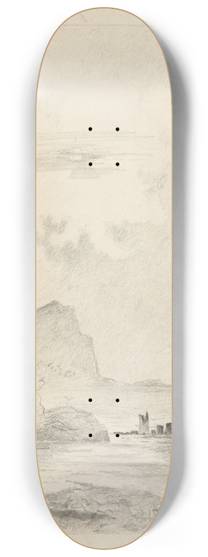 Gustav Wentzel - Shipwreck 8.25 inch art skate deck