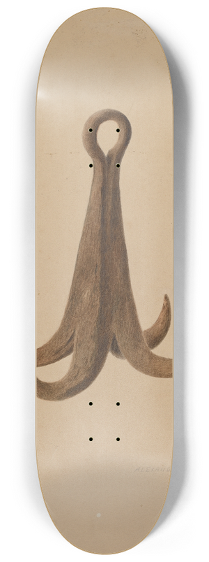 Alexander Anderson - Grappling Hooks 8.25 inch art skate deck