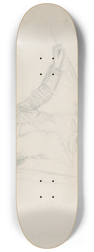 Gustv Mall - Sediaci chlapec 8.25 inch art skate deck