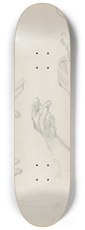Gustv Mall - tdie rk 8.25 inch art skate deck
