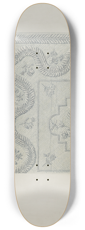 Gene Luedke - Quilt 8.25 inch art skate deck