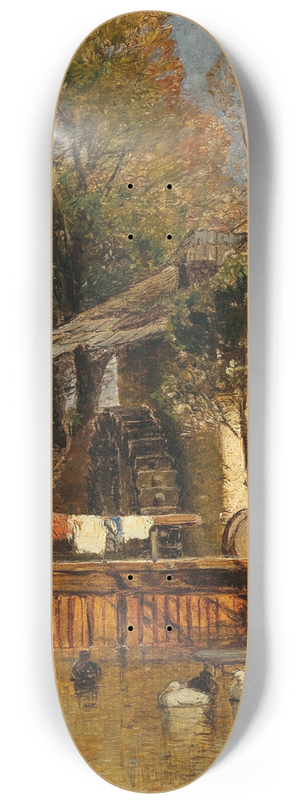 Gza Mszly - Resting by a Mill 8.25 inch art skate deck