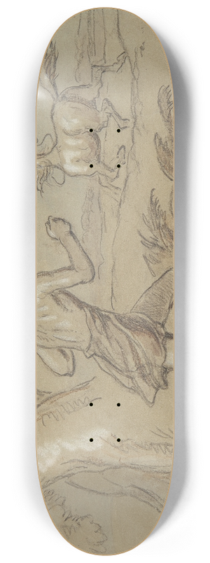 Hablot Knight Browne - Venus and Adonis pl16 8.25 inch art skate deck