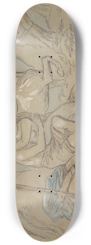 Hablot Knight Browne - Venus and Adonis pl7 8.25 inch art skate deck