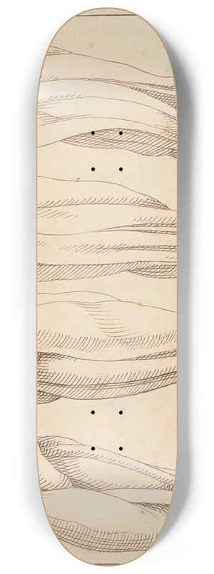 Hamlet Winstanley - Anatomical Studies of Legs. 8.25 inch art skate deck