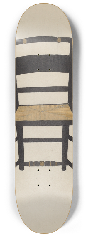 Genevieve Sherlock - Hitchcock Chair 8.25 inch art skate deck