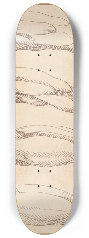 Hamlet Winstanley - Anatomical Studies of Legs 8.25 inch art skate deck