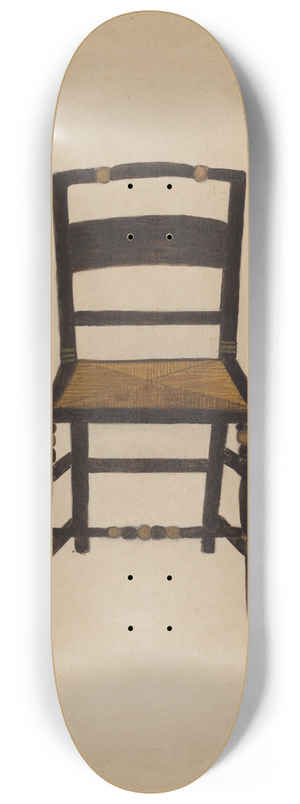 Genevieve Sherlock - Hitchcock Chair 8.25 inch art skate deck