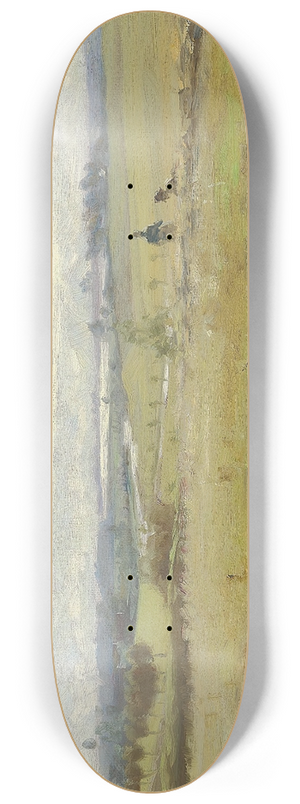 Hans Andersen Brendekilde - Tidlig Morgen over Mosen 8.25 inch art skate deck