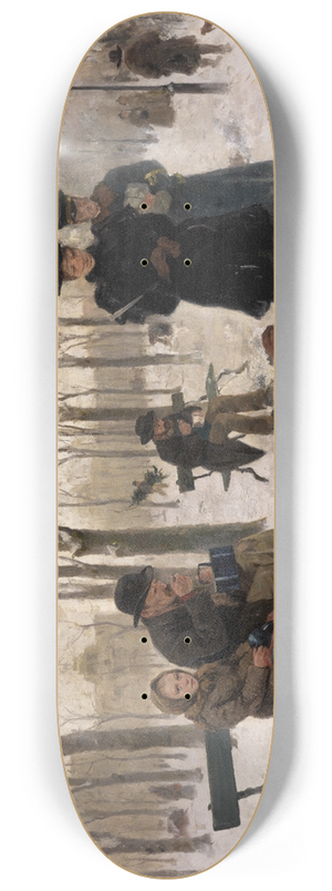 Hans Bachmann - Was die Strae erzhlt 8.25 inch art skate deck