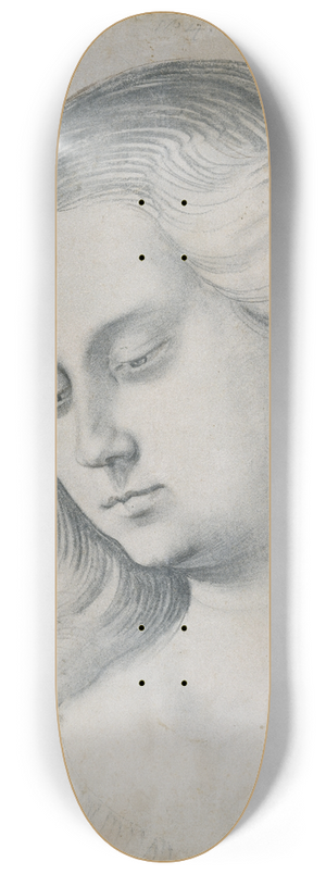 Hans Baldung - A womans bust 8.25 inch art skate deck