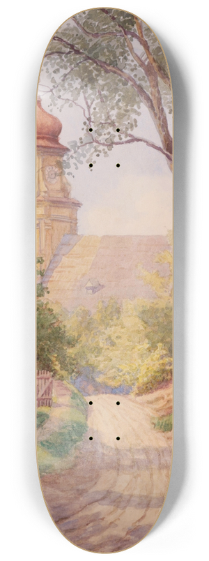 Hans Gtzinger - Bisamberg 8.25 inch art skate deck