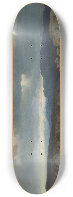 Hans Gude - Norwegian Highlands 8.25 inch art skate deck