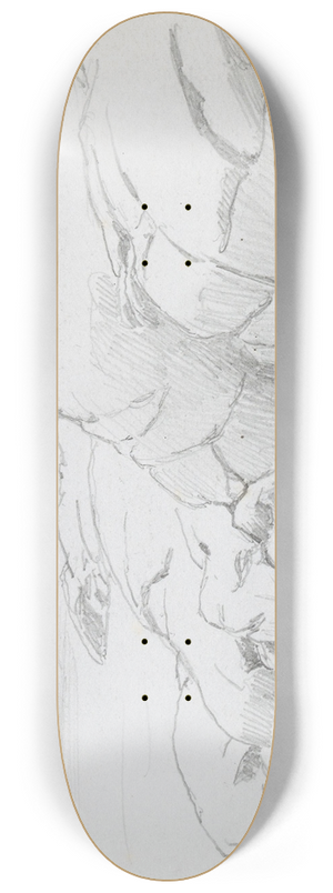 Hans Gude - Svaberg 8.25 inch art skate deck