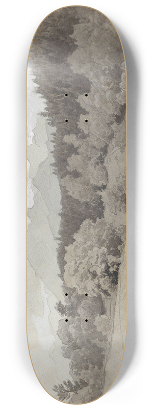 Hans Gude - Untitled 8.25 inch art skate deck