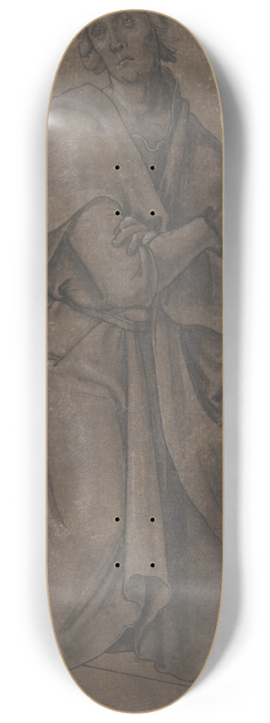 Hans Holbein The Younger - Saint Thomas 8.25 inch art skate deck