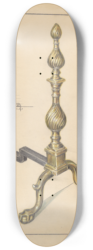 Hans Korsch - Andiron 8.25 inch art skate deck
