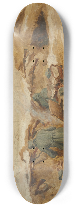 Hans Larwin - Schtzengraben 8.25 inch art skate deck