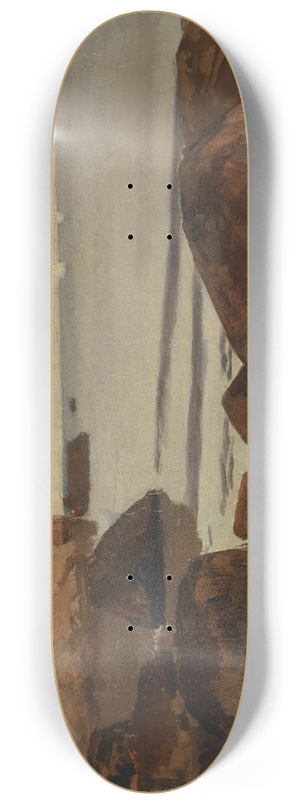 Hans Sandreuter - Seashore 8.25 inch art skate deck