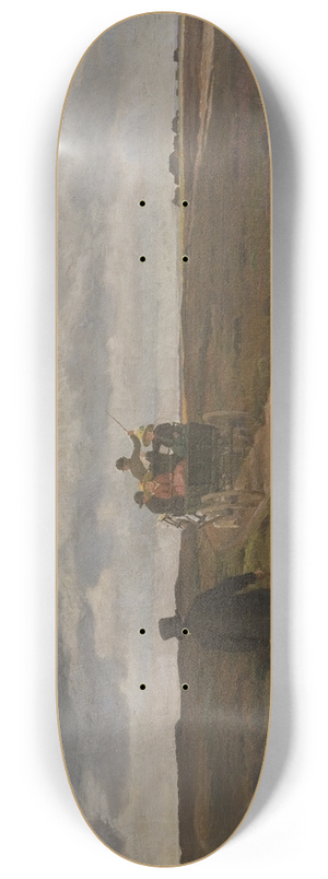 Hans Smidth - Hedelandskab med en dagvogn 8.25 inch art skate deck