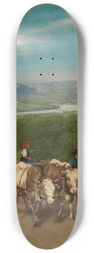 Hans Thoma - Bergauf 8.25 inch art skate deck
