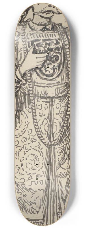 Hans Thoma - Chinese 8.25 inch art skate deck