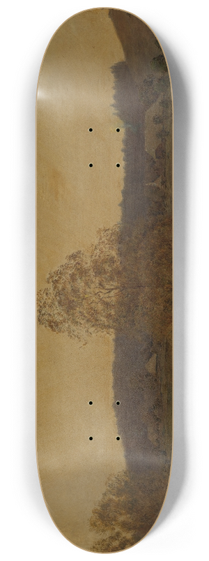 Hans Thoma - Der Abendstern 8.25 inch art skate deck