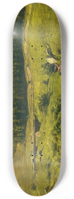 Hans Thoma - Der braune Bach 8.25 inch art skate deck